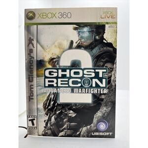 Tom Clancy's Ghost Recon: Advanced Warfighter 2 (Microsoft Xbox 360, 2007)